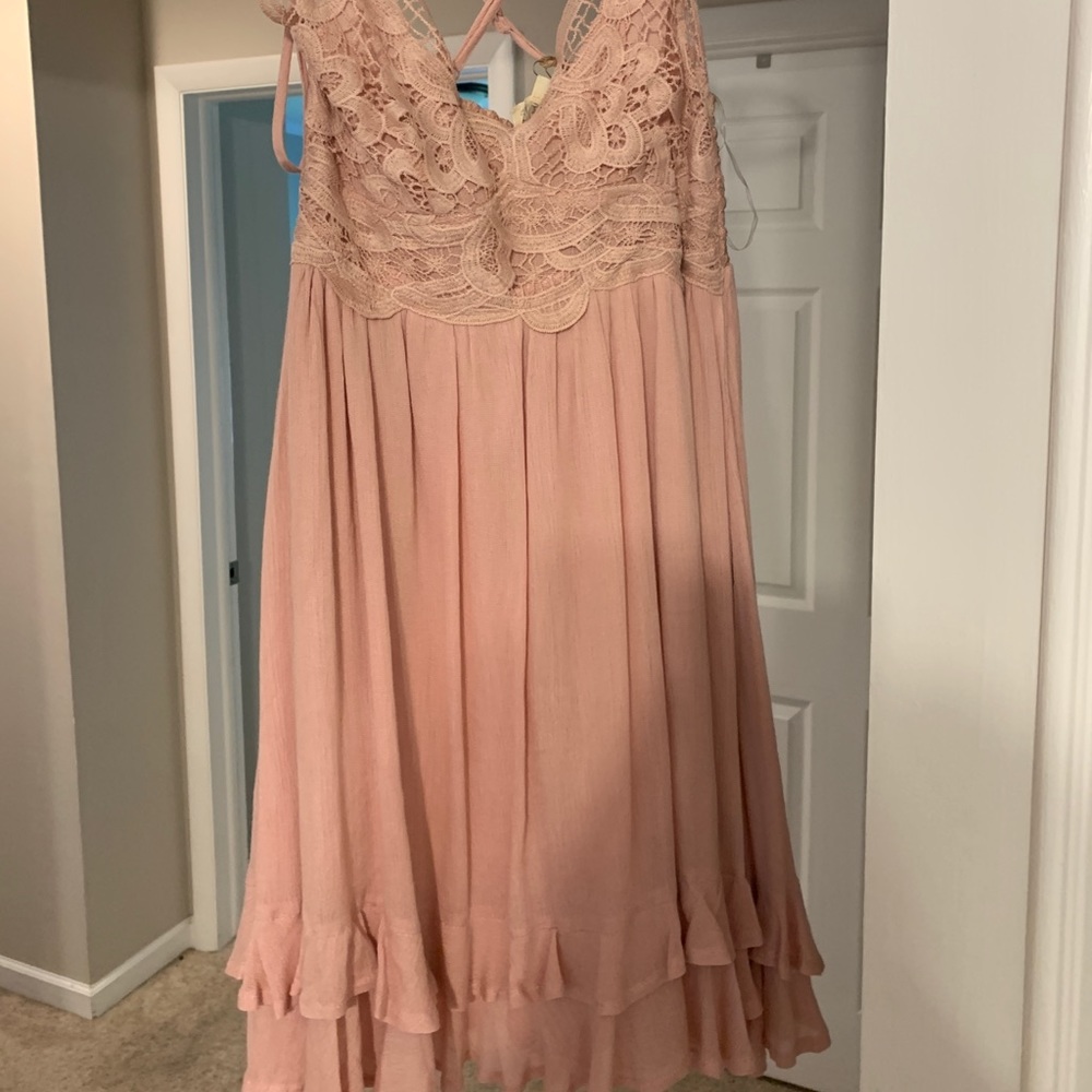 Pink dress